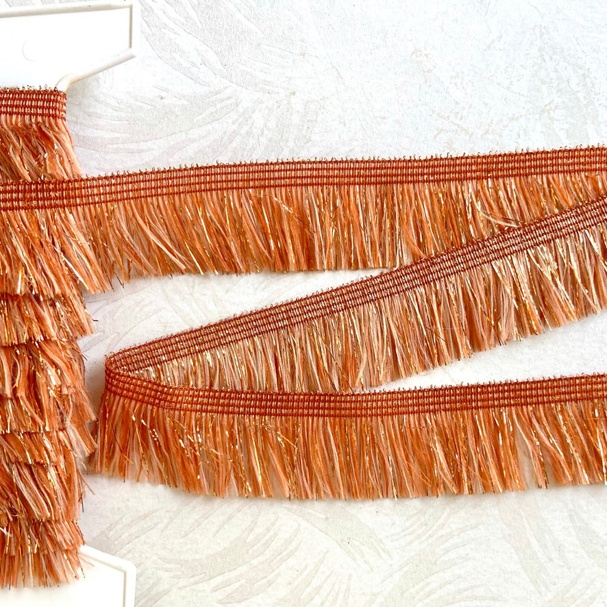 Vintage 90s Van Latham of France Trim Collection of Tassel Fringe, Brush Fringe and store Cord Edge/Piping For Pillows Runners