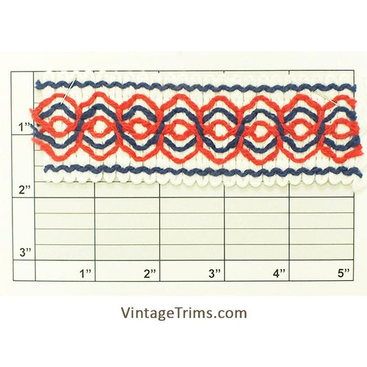 Interlocking Circles Braid 1-3/4"