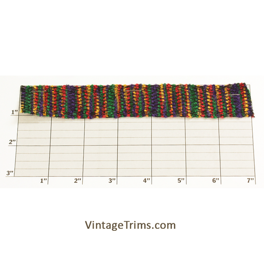 Multicolor Woven Braid 1-1/8"